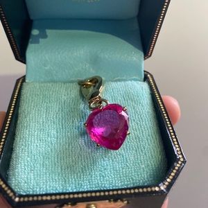 Juicy Couture Pink Heart Charm